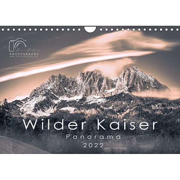 Wilder Kaiser Panorama 2022AT-Version  (Wandkalender 2022 DIN A4 quer), Marco Martycz