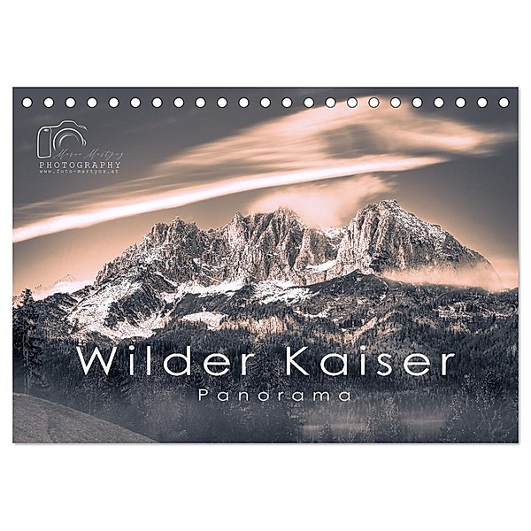 Wilder Kaiser Panorama 2024 (Tischkalender 2024 DIN A5 quer), CALVENDO Monatskalender, Marco Martycz
