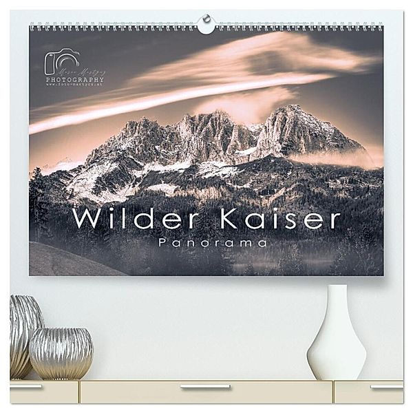 Wilder Kaiser Panorama 2025 (hochwertiger Premium Wandkalender 2025 DIN A2 quer), Kunstdruck in Hochglanz, Calvendo, Marco Martycz