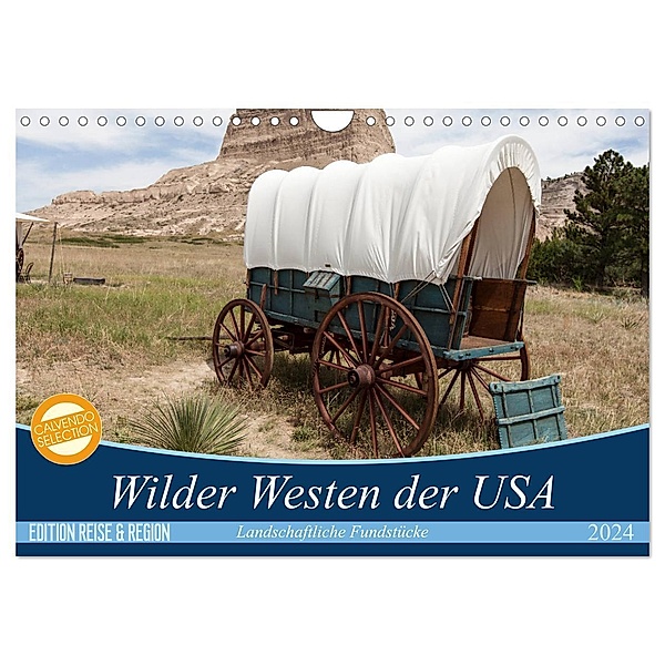 Wilder Westen USA (Wandkalender 2024 DIN A4 quer), CALVENDO Monatskalender, Patrick Leitz
