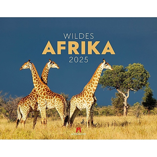 Wildes Afrika Kalender 2025, Ackermann Kunstverlag