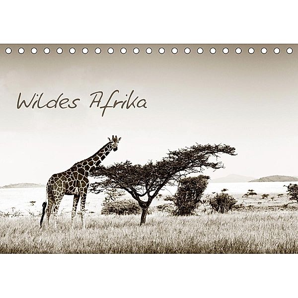 Wildes Afrika (Tischkalender 2020 DIN A5 quer), Klaus Tiedge - Wanyamacollection