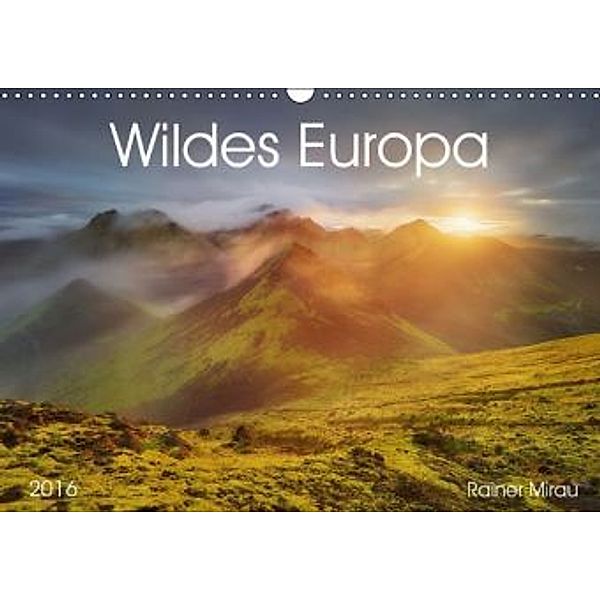 Wildes Europa 2016 (Wandkalender 2016 DIN A3 quer), Rainer Mirau