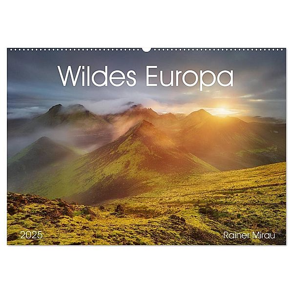 Wildes Europa 2025 (Wandkalender 2025 DIN A2 quer), CALVENDO Monatskalender, Calvendo, Rainer Mirau