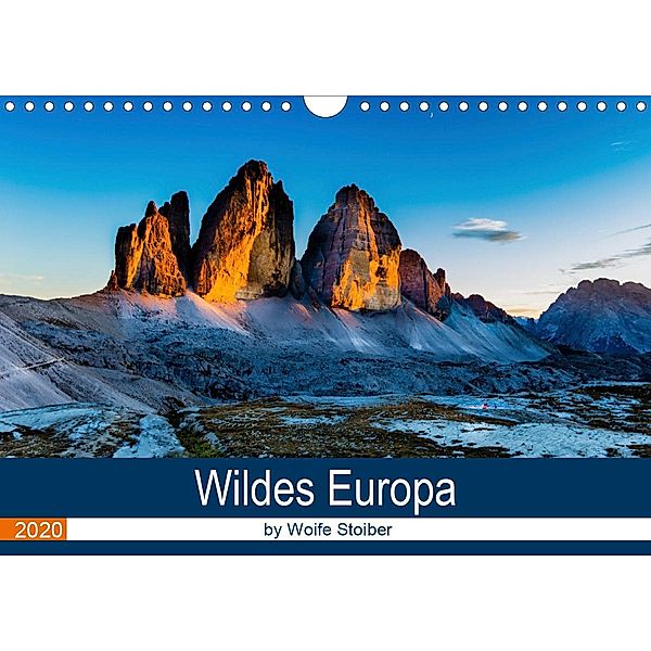 Wildes Europa (Wandkalender 2020 DIN A4 quer), Woife Stoiber