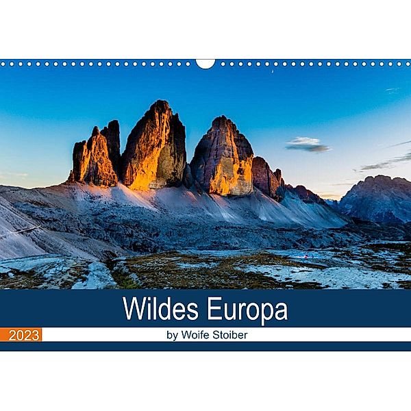 Wildes Europa (Wandkalender 2023 DIN A3 quer), Woife Stoiber