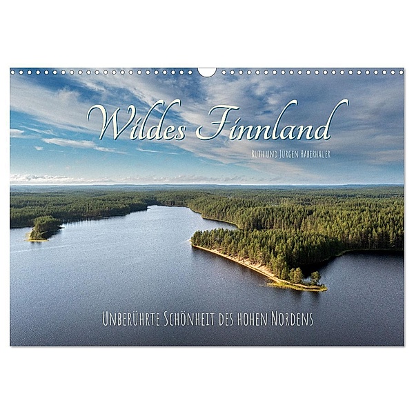 Wildes Finnland (Wandkalender 2025 DIN A3 quer), CALVENDO Monatskalender, Calvendo, Ruth und Jürgen Haberhauer