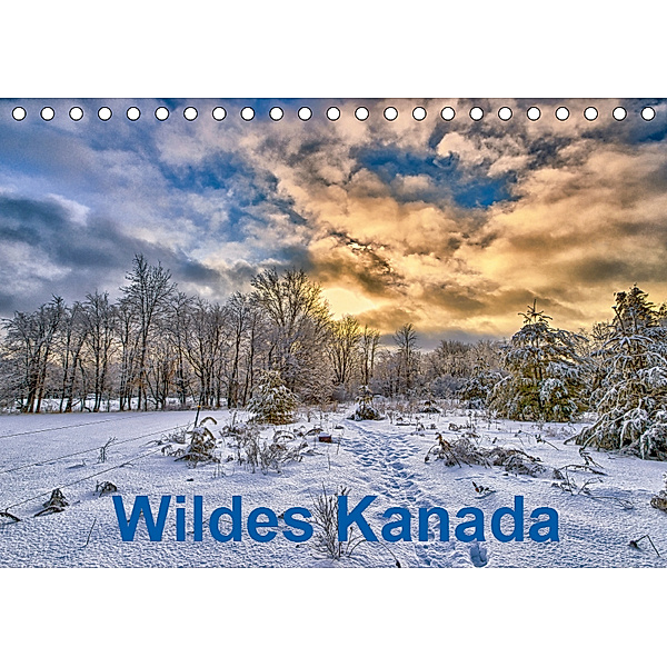 Wildes Kanada (Tischkalender 2019 DIN A5 quer), Atlantismedia