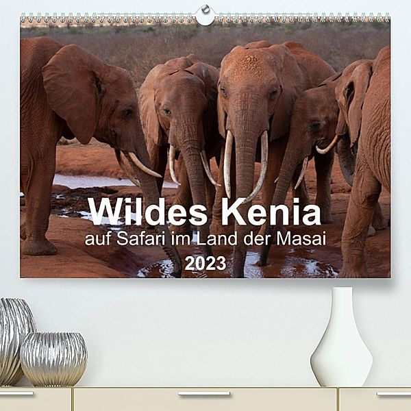 Wildes Kenia - auf Safari im Land der Massai (Premium, hochwertiger DIN A2 Wandkalender 2023, Kunstdruck in Hochglanz), Maximilian Schurig