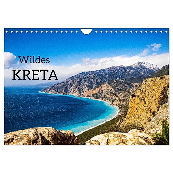 Wildes Kreta (Wandkalender 2024 DIN A4 quer), CALVENDO Monatskalender, David Neumeyer