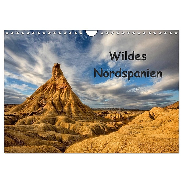 Wildes Nordspanien (Wandkalender 2024 DIN A4 quer), CALVENDO Monatskalender, Anne Berger