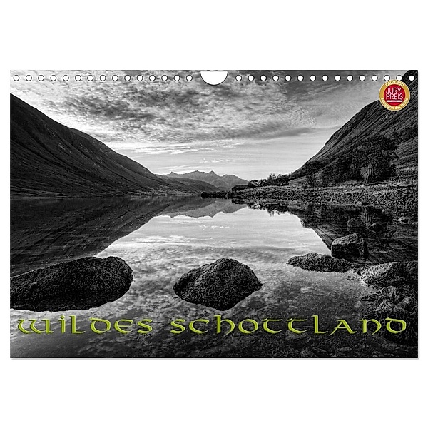 Wildes Schottland (Wandkalender 2024 DIN A4 quer), CALVENDO Monatskalender, Martina Cross