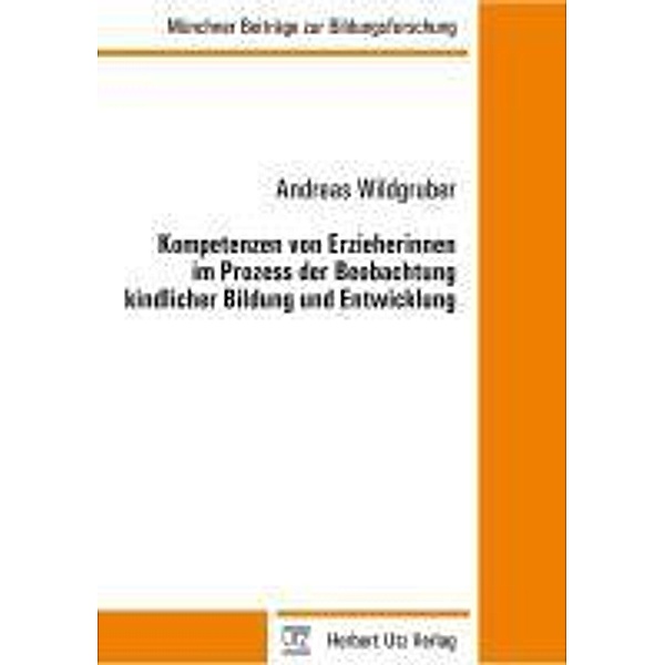 Wildgruber, A: Kompetenzen von Erzieherinnen, Andreas Wildgruber