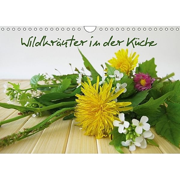 Wildkräuter in der Küche (Wandkalender 2018 DIN A4 quer), Heike Rau