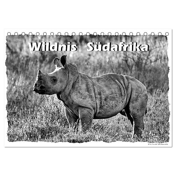 Wildnis Südafrika (Tischkalender 2024 DIN A5 quer), CALVENDO Monatskalender, Guido Wulf