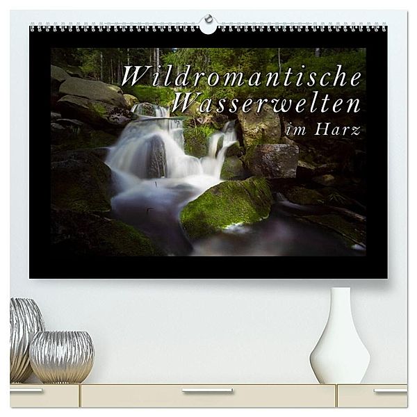 Wildromantische Wasserwelten im Harz (hochwertiger Premium Wandkalender 2024 DIN A2 quer), Kunstdruck in Hochglanz, Andreas Levi