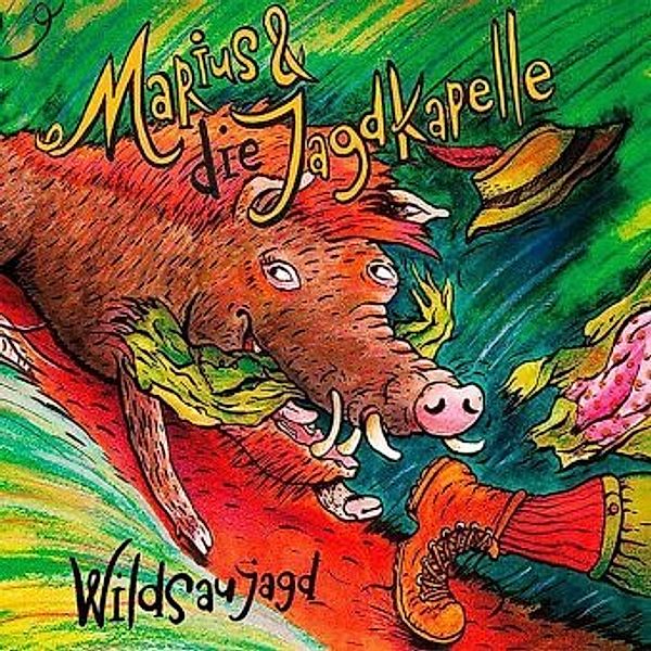 Wildsaujagd, 1 Audio-CD, Marius & die Jagdkapelle, Marius Tschirky