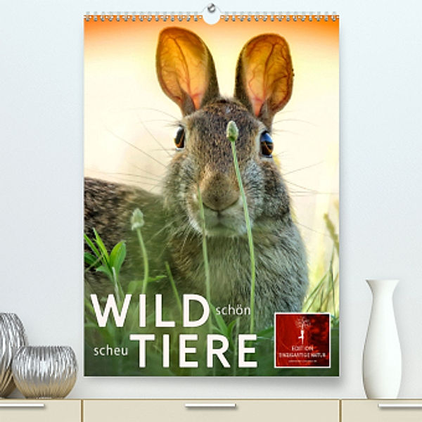 Wildtiere - schön und scheu (Premium, hochwertiger DIN A2 Wandkalender 2022, Kunstdruck in Hochglanz), Peter Roder