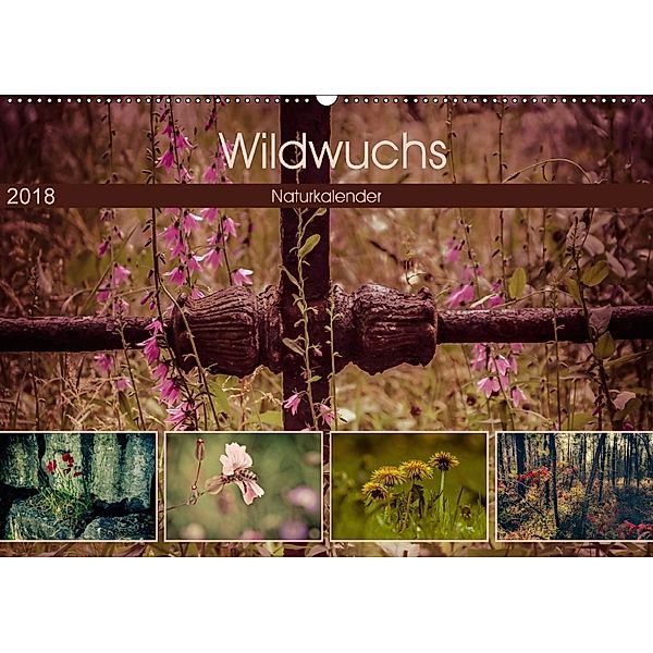 Wildwuchs 2018 (Wandkalender 2018 DIN A2 quer) Dieser erfolgreiche Kalender wurde dieses Jahr mit gleichen Bildern und a, Marianne Drews