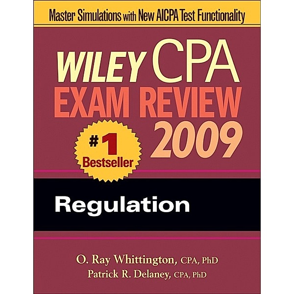 Wiley CPA Exam Review 2009, O. Ray Whittington, Patrick R. Delaney