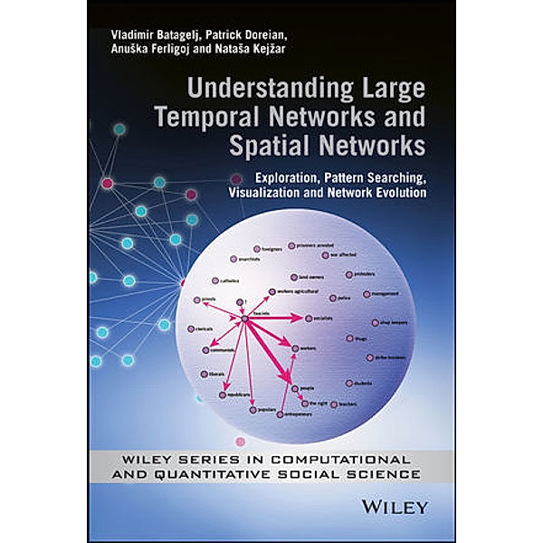 Wiley Series in Computational and Quantitative Social Science: Understanding Large Temporal Networks and Spatial Networks, Vladimir Batagelj, Anuska Ferligoj, Patrick Doreian, Natasa Kejzar