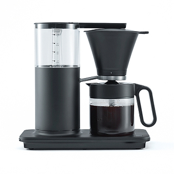 WILFA Filterkaffeemaschine, Kaffeemaschine aus Stahl mit Glaskanne, 1 Liter Füllmenge und automatische Tropfstopp-Funkti