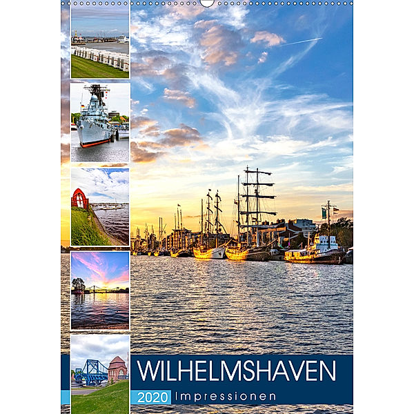 Wilhelmshaven Impressionen (Wandkalender 2020 DIN A2 hoch), Andrea Dreegmeyer