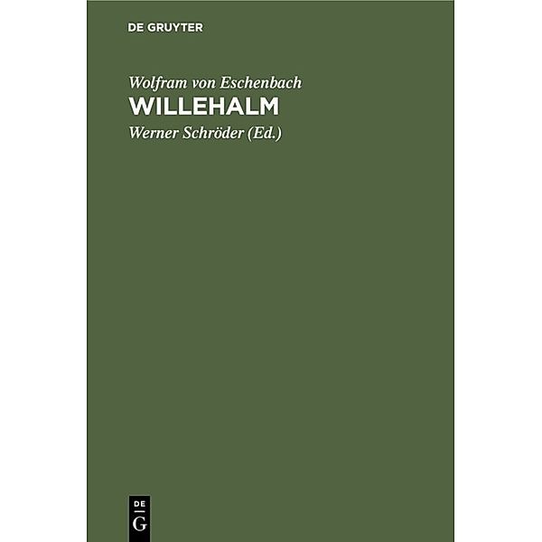 Willehalm, Wolfram von Eschenbach