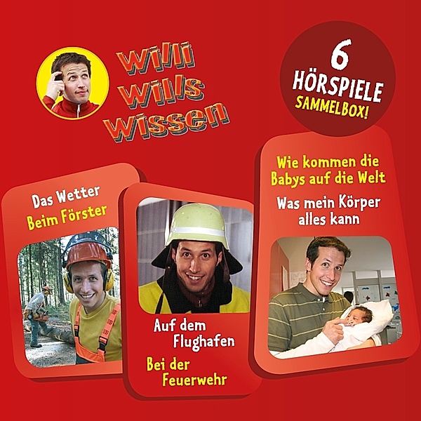 Willi Wills Wissen-(4)Sammelbox Mit 6 Hörspielen, Willi Wills Wissen