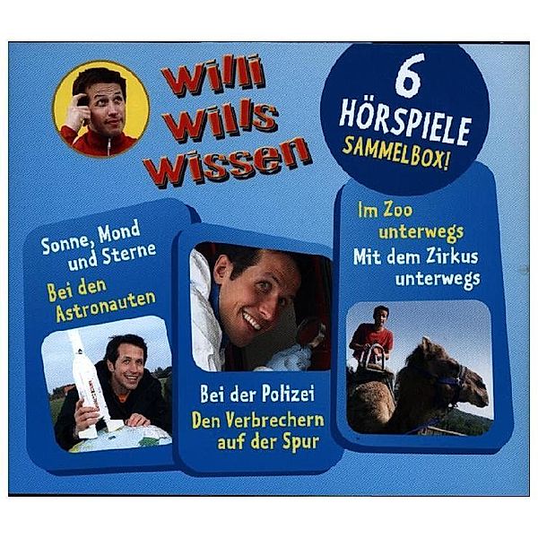 Willi wills wissen - Sammelbox,3 Audio-CDs, Willi Wills Wissen