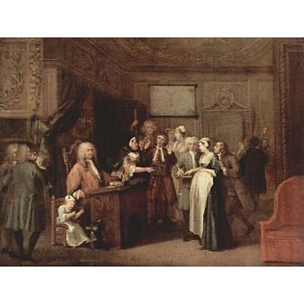 William Hogarth - Die Denunziation - 200 Teile (Puzzle)