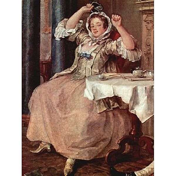 William Hogarth - Gemäldezyklus Mariage à la Mode, Szene: Kurz nach der Hochzeit, detail - 1.000 Teile (Puzzle)