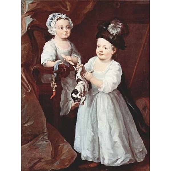 William Hogarth - Porträt der Lady Mary Grey und des Lord George Grey - 2.000 Teile (Puzzle)