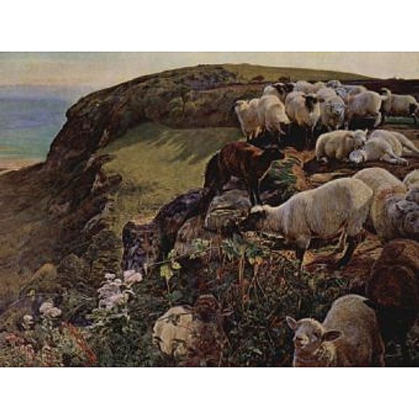 William Holman Hunt - Unsere englische Küste (Verirrte Schafe) - 200 Teile (Puzzle)