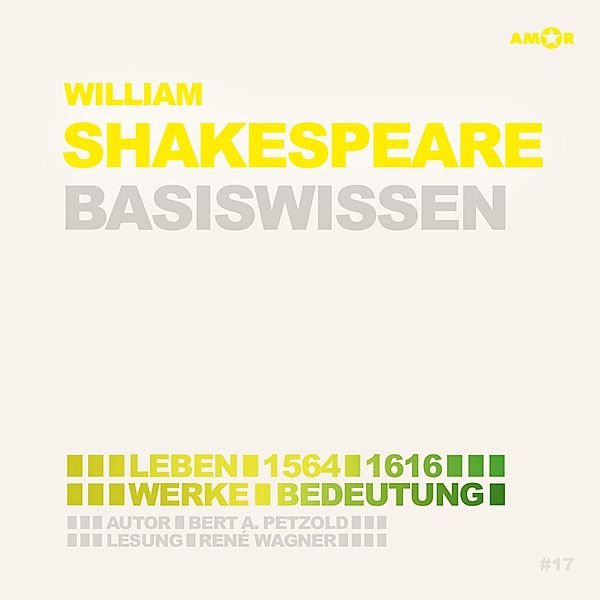 William Shakespeare (1564-1616) - Leben, Werk, Bedeutung - Basiswissen, Bert Alexander Petzold