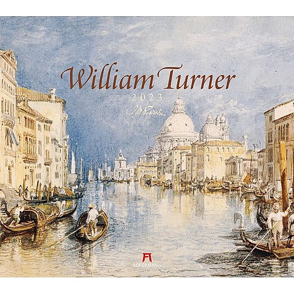 William Turner Kalender 2023, William Turner, Ackermann Kunstverlag