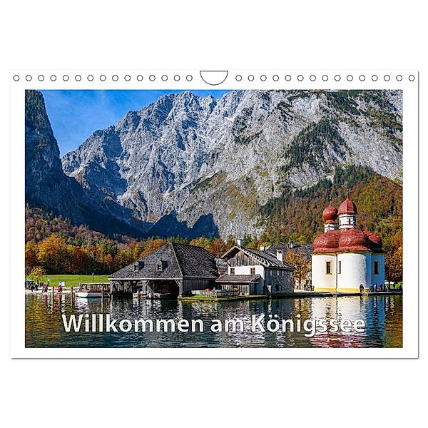 Willkommen am Königssee (Wandkalender 2025 DIN A4 quer), CALVENDO Monatskalender, Calvendo, Dieter Wilczek