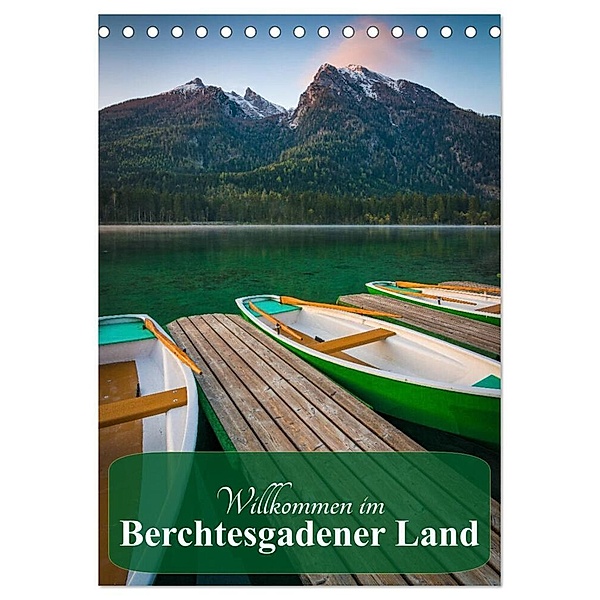 Willkommen im Berchtesgadener Land (Tischkalender 2024 DIN A5 hoch), CALVENDO Monatskalender, Martin Wasilewski