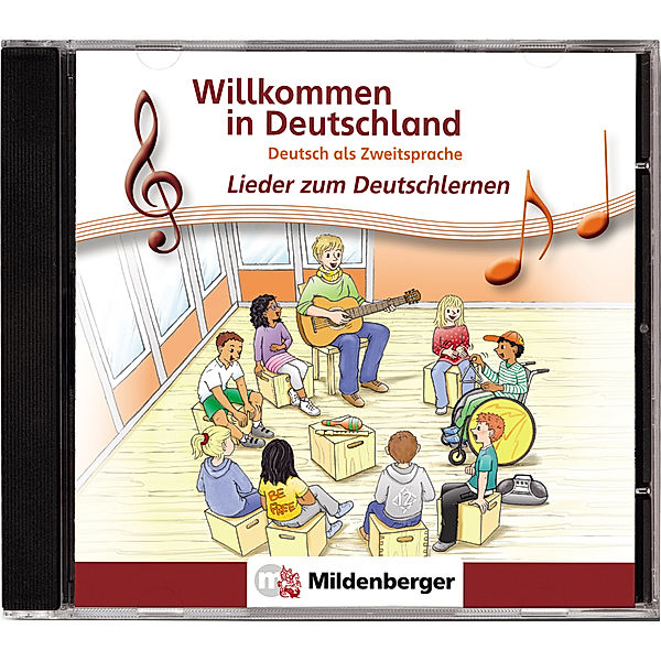 Willkommen in Deutschland - Deutsch als Zweitsprache - Lieder zum Deutschlernen,Audio-CD, Hartmut Quiring