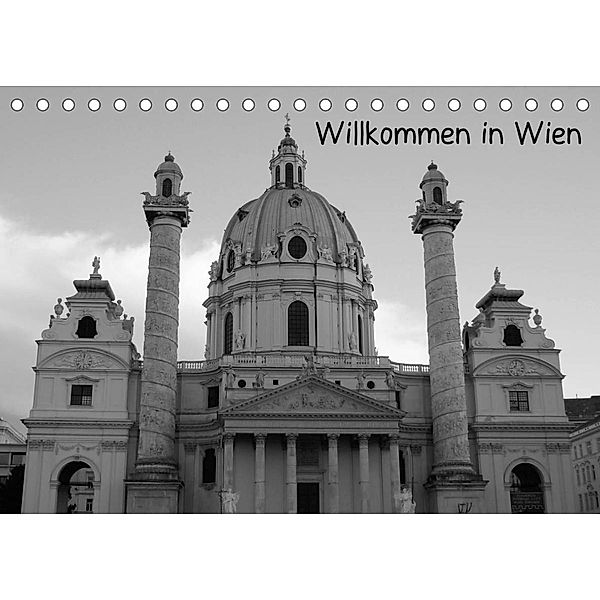 Willkommen in Wien (Tischkalender 2023 DIN A5 quer), Kattobello