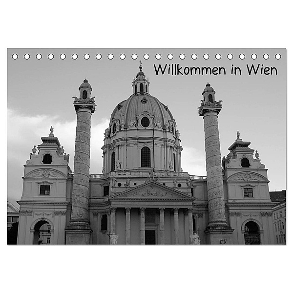 Willkommen in Wien (Tischkalender 2024 DIN A5 quer), CALVENDO Monatskalender, Kattobello