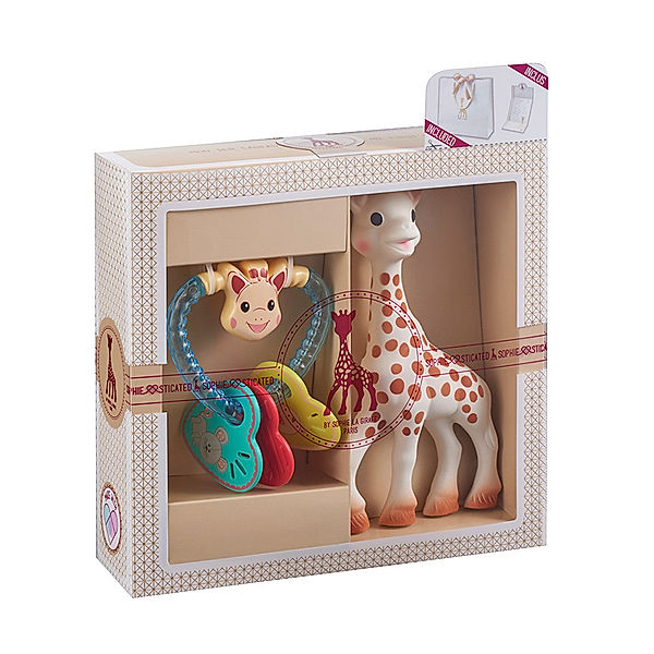 Vulli Willkommensgruß-Set NO.3 SOPHIE LA GIRAFE® 2-teilig in bunt