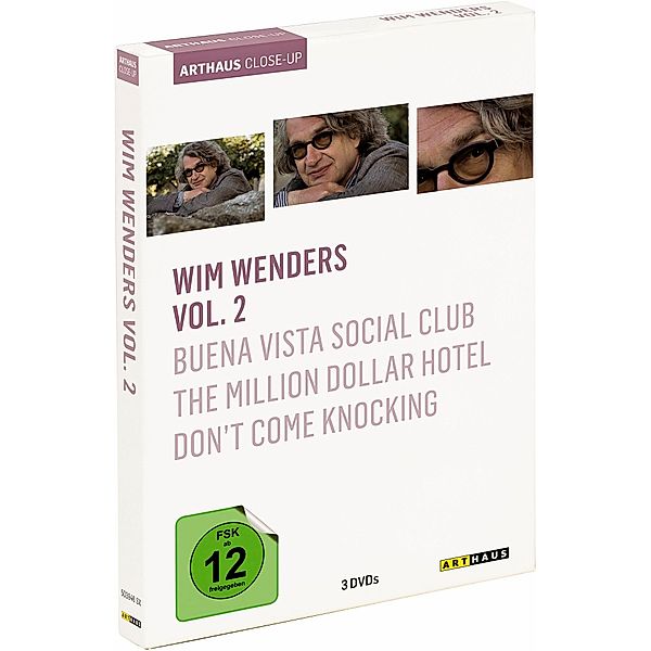 Wim Wenders Vol. 2, 3 DVDs, Sam Shepard, Wim Wenders, Bono, Nicholas Klein