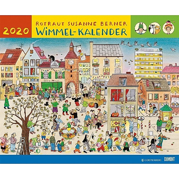 Wimmel-Kalender 2020, Rotraut Susanne Berner