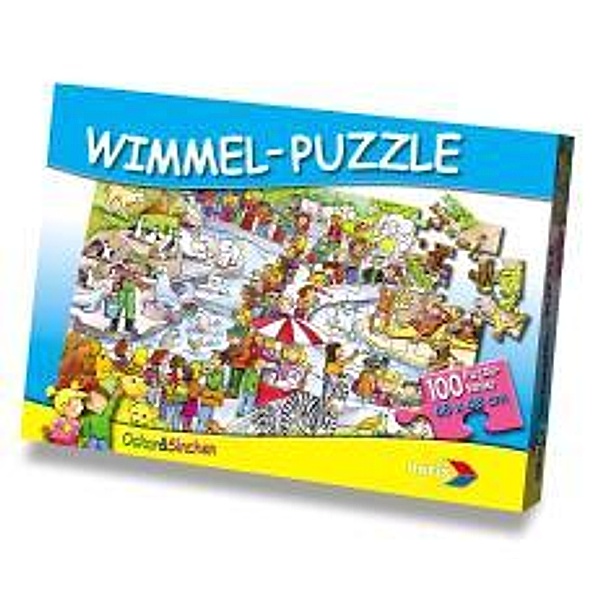 Wimmel Puzzle Zoo. 100 Teile