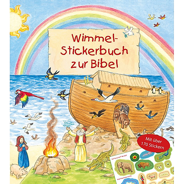 Wimmel-Stickerbuch zur Bibel, Reinhard Abeln, Melissa Schirmer