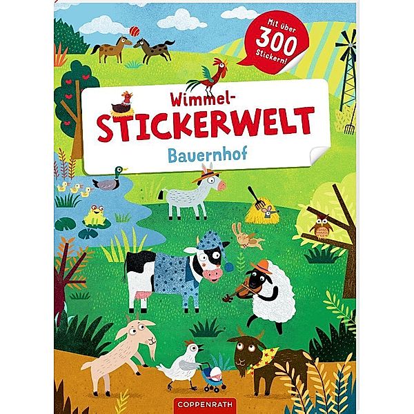 Wimmel-Stickerwelt - Bauernhof