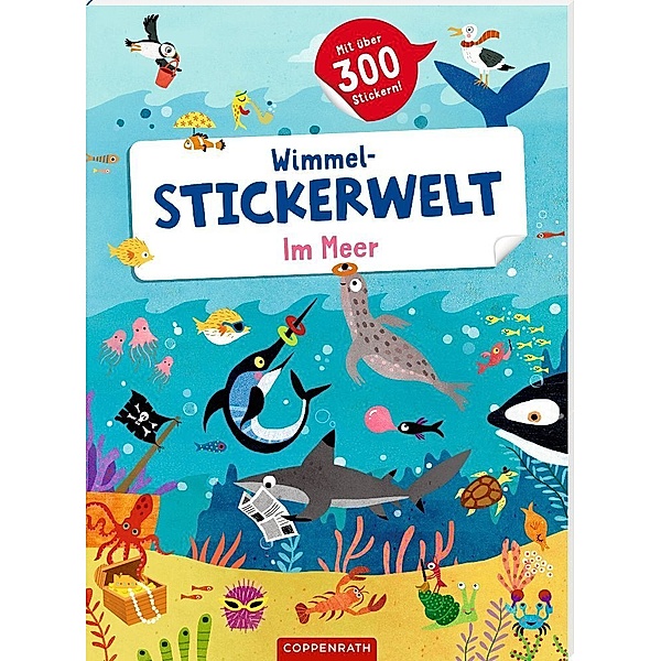 Wimmel-Stickerwelt - Im Meer