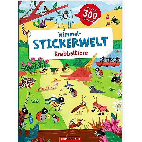 Wimmel-Stickerwelt - Krabbeltiere