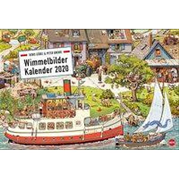 Wimmelbilder Kalender 2020, Doro Göbel, Peter Knorr